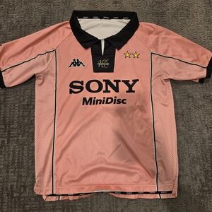 1997-98 Juventus Centenary Soccer Jersey - Zinedine Zidane